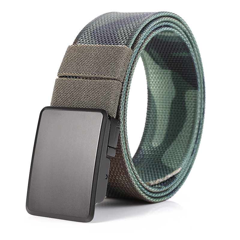 Ceinture en nylon double face à boucle rotative pour homme – Image 2