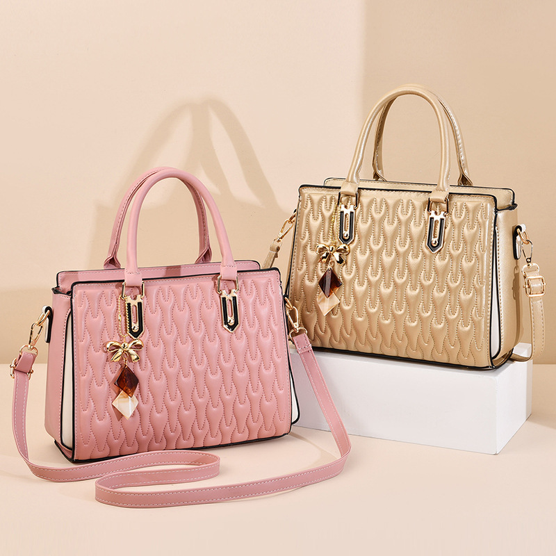 Sac à bandoulière élégant de grande capacité pour femme