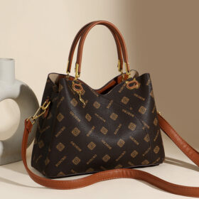 Grand sac messager rétro pour femme