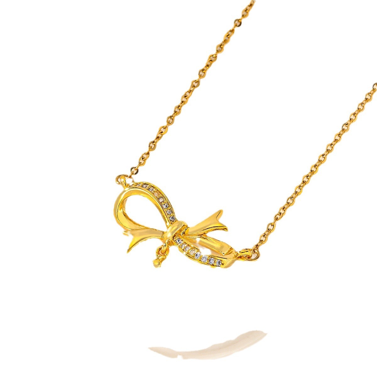 Jolie collier Bow Gang pour jeunes étudiantes – Image 8