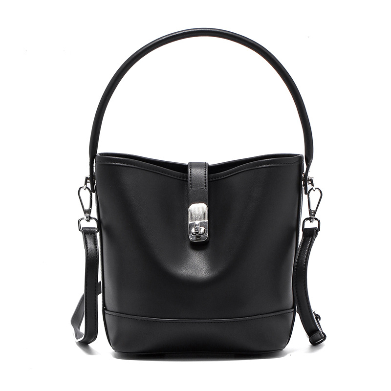 Sac seau en cuir véritable de haute qualité pour femme – Image 7