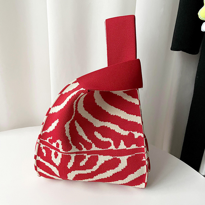 Sac tricoté de haute qualité, design particulier, tendance et polyvalent – Image 10