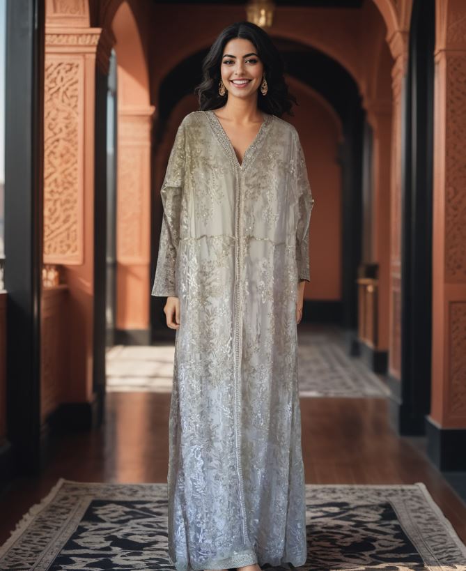 Kaftan maroc artisanal belle femme 2025